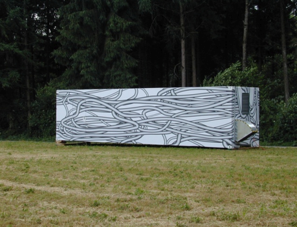 rheinflügel Baukunst: Kunsthaus Zug mobil (2014). Fotos: Christian Heuchel.